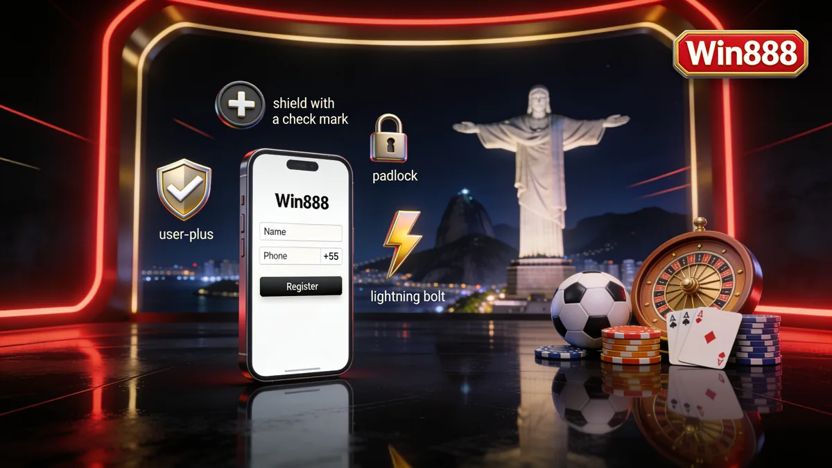 win888 no Brasil — Passo a Passo para Fazer Seu Cadastro na win888
