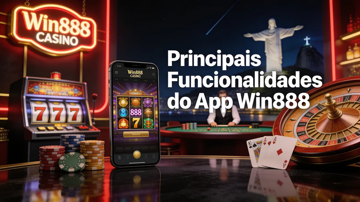 Principais Funcionalidades do App Win888 — win888 no Brasil